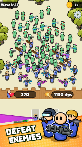 战士背包防御战截图3