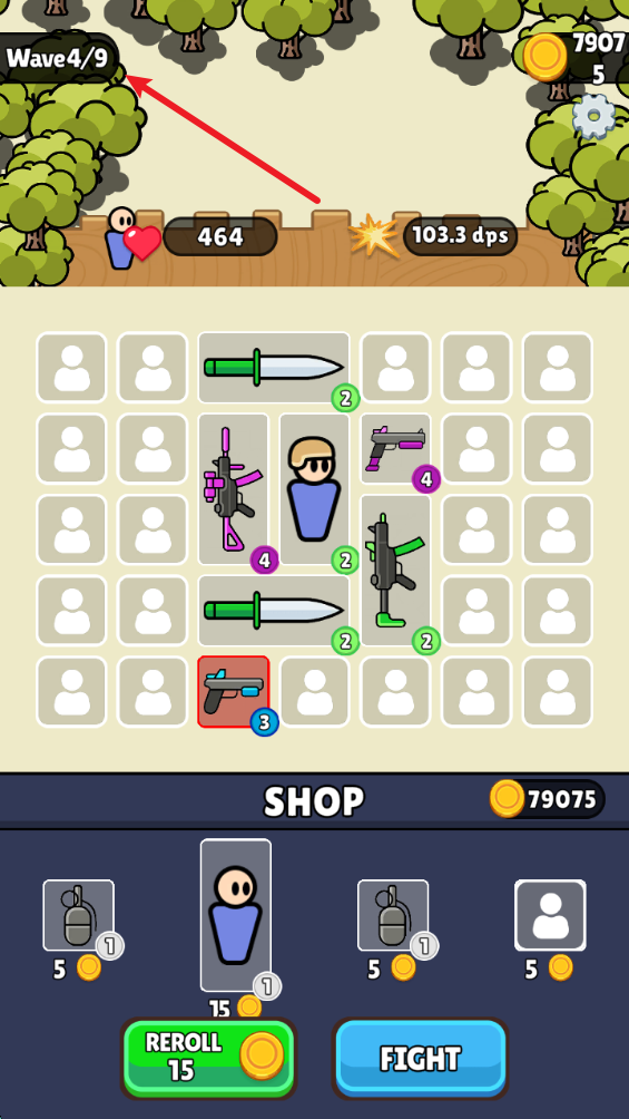 战士背包防御战