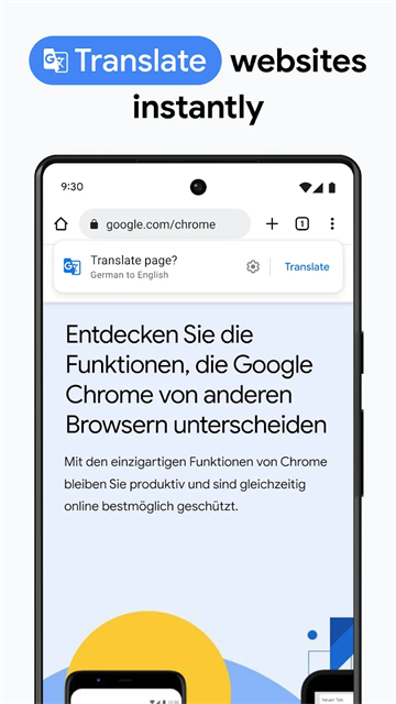 谷歌浏览器app截图3