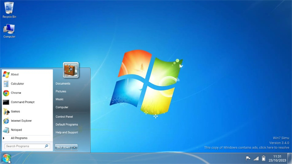 Win7Simu截图4