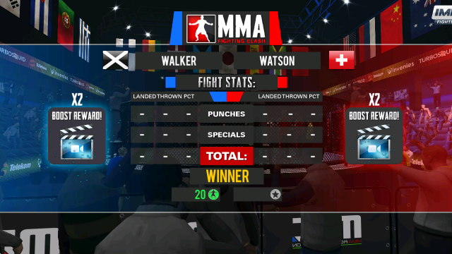 MMA格斗冲突