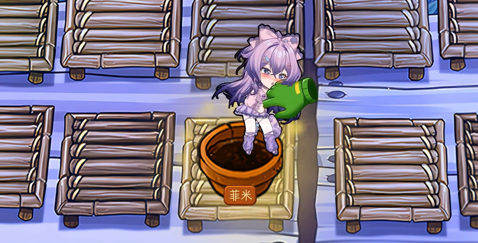 植物娘大战僵尸娘化大喷菇