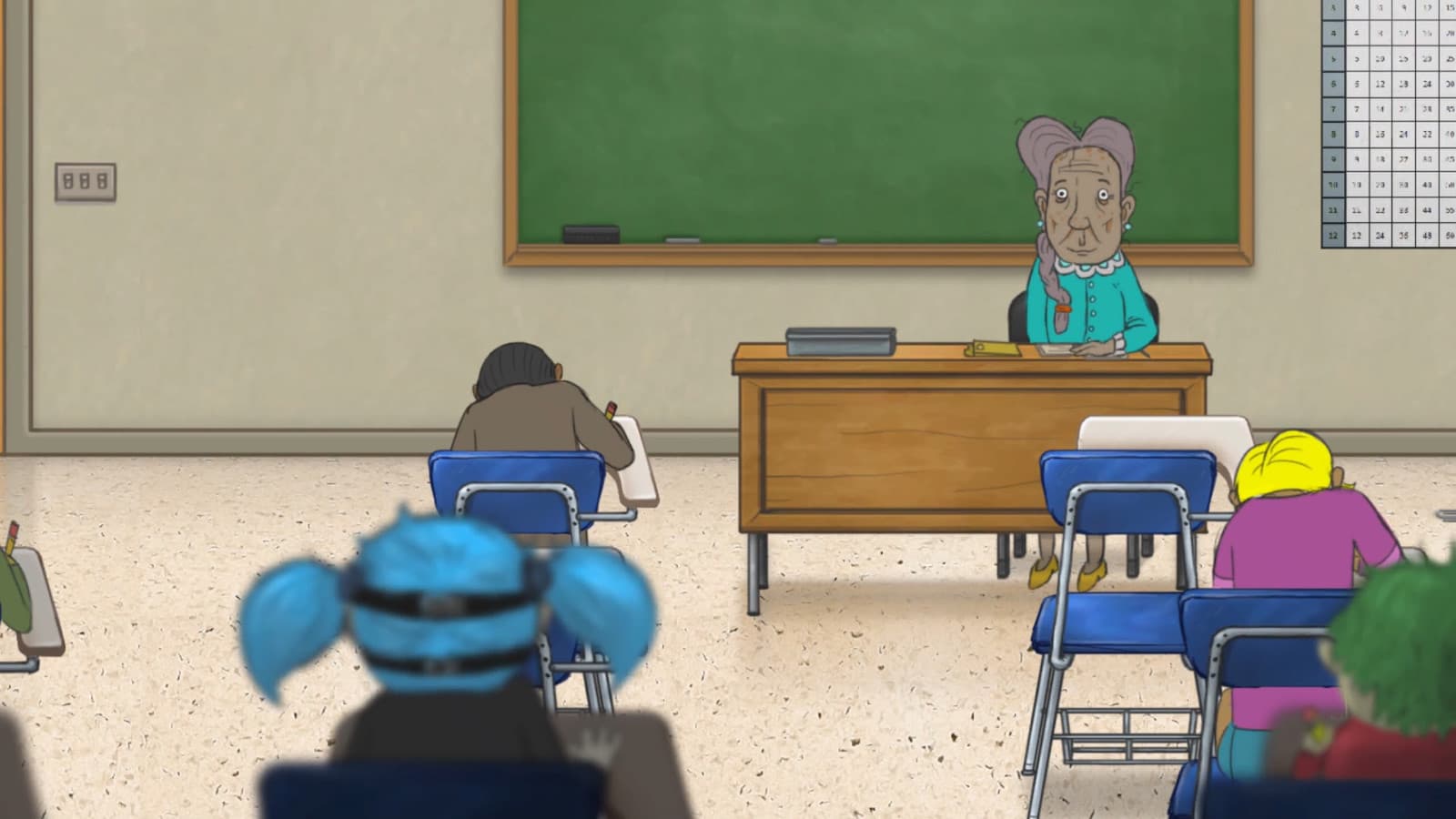 俏皮脸