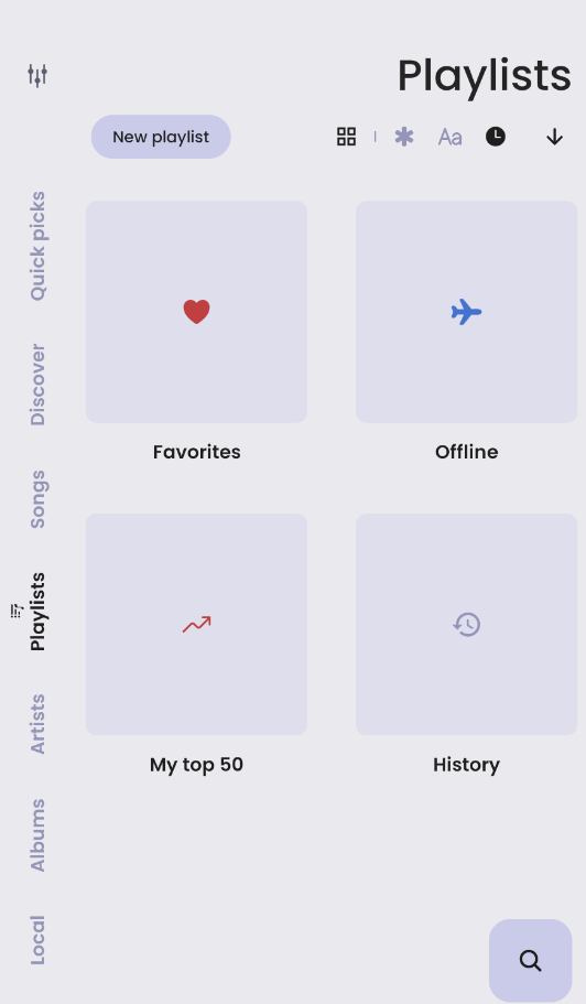 SpotifyClone截图2