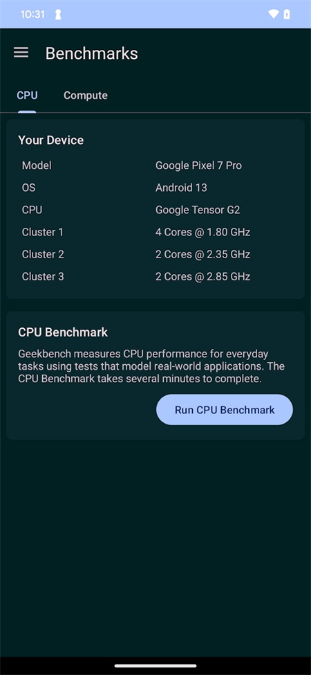 Geekbench6安卓版截图3