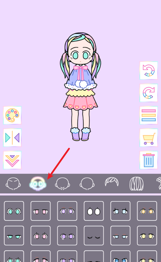 粉彩女孩