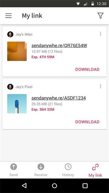SendAnywhere截图3