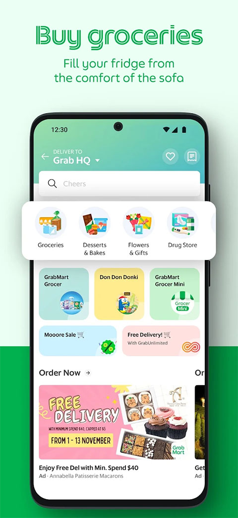 Grab打车截图3