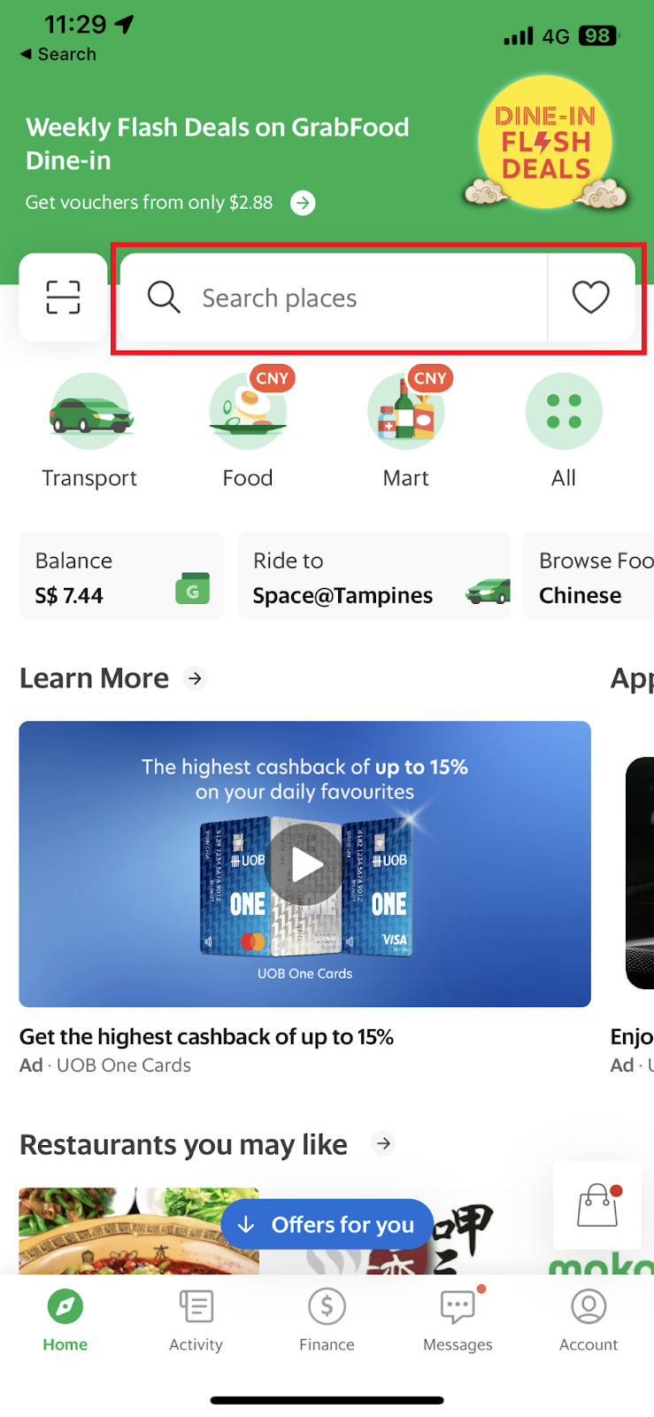 Grab打车